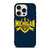 MICHIGAN WOLVERINES LOGO UNIVERSITY FOOTBALL ICON iPhone 15 Pro Case Cover
