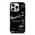 OFF-WHITE NIKE AIR JORDAN BLACK iPhone 15 Pro Case Cover