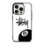 STUSSY 8 BILLIARD BALL iPhone 15 Pro Case Cover