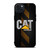 CATERPILLAR TRACTOR LOGO YELLOW METAL TRIPE iPhone 15 Plus Case Cover