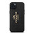 COACH NEW YORK LOGO ON BLACK WALLET iPhone 15 Plus Case Cover