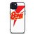 DAVID BOWIE LIGHTNING LOGO iPhone 15 Plus Case Cover