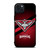 ESSENDON BOMBERS FOOTBALL CLUB LOGO iPhone 15 Plus Case Cover