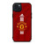 MANCHESTER UNITED FC FOOTBALL LOGO ADIDAS iPhone 15 Plus Case Cover