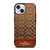 COACH NEW YORK ICON BROWN LOGO iPhone 15 Case Cover
