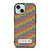 COACH NEW YORK LOGO PATTERN COLORFULI CONS iPhone 15 Case Cover