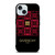 GIVENCHY PARIS LOGO RED GOLD iPhone 15 Case Cover