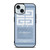 GIVENCY PARIS LOGO G-TOTE iPhone 15 Case Cover