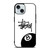 STUSSY 8 BILLIARD BALL iPhone 15 Case Cover