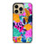 MARIMEKKO FLOWER COLORFUL PATTERN iPhone 14 Pro Max Case Cover MARIMEKKO FLOWER COLORFUL PATTERN iPhone 14 Pro Max Case Cover