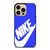 NIKE LOGO BLUE iPhone 14 Pro Max Case Cover