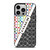 COACH NEW YORK LOGO COLORFULL BLACK ICON iPhone 14 Pro Case Cover