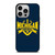 MICHIGAN WOLVERINES LOGO UNIVERSITY FOOTBALL ICON iPhone 14 Pro Case Cover