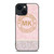 MICHAEL KORS MK LOGO PINK iPhone 14 Plus Case Cover