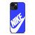 NIKE LOGO BLUE iPhone 14 Plus Case Cover