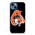 BALTIMORE ORIOLES LOGO BASEBALL TEAM MASCOT iPhone 14 Case Cover