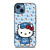 LA DODGERS HELLO KITTY iPhone 14 Case Cover