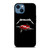 METALLICA BAND LOGO TURNTABLE iPhone 14 Case Cover