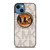 MICHAEL KORS LOGO MK WHITE iPhone 14 Case Cover