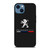 PEUGEOT SPORT CAR CARBON LOGO iPhone 14 Case Cover