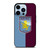 ASTON VILLA FC LOGO FOOTBALL CLUB iPhone 13 Pro Max Case Cover