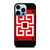 GIVENCHY PARIS RED LOGO iPhone 13 Pro Max Case Cover