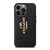 COACH NEW YORK LOGO ON BLACK WALLET iPhone 13 Pro Case Cover