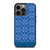 COACH NEW YORK LOGO PATTERN BLUE EMBLEM iPhone 13 Pro Case Cover