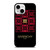 GIVENCHY PARIS LOGO RED GOLD iPhone 13 Mini Case Cover