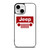JEEP CAR LOGO RED iPhone 13 Mini Case Cover