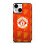 MANCHESTER UNITED FC LOGO RED DEVILS iPhone 13 Mini Case Cover
