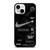 OFF-WHITE NIKE AIR JORDAN BLACK iPhone 13 Mini Case Cover