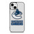 VANCOUVER CANUCKS SHARK LOGO iPhone 13 Mini Case Cover