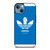 ADIDAS LOGO SHOES BLUE ORIGINALS iPhone 13 Case Cover