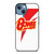 DAVID BOWIE LIGHTNING LOGO iPhone 13 Case Cover