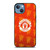 MANCHESTER UNITED FC LOGO RED DEVILS iPhone 13 Case Cover