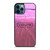 COACH NEW YORK LOGO PINK BEACH iPhone 12 Pro Max Case Cover