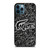 LACOSTE LOGO BLACK AND WHITE iPhone 12 Pro Max Case Cover
