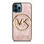 MICHAEL KORS LOGO MK PINK iPhone 12 Pro Max Case Cover