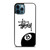 STUSSY 8 BILLIARD BALL iPhone 12 Pro Max Case Cover