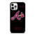ATLANTA BRAVES ICON BASEBALL TEAM iPhone 12 Pro Case Cover