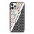 COACH NEW YORK LOGO COLORFULL BLACK ICON iPhone 12 Pro Case Cover