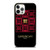GIVENCHY PARIS LOGO RED GOLD iPhone 12 Pro Case Cover