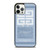 GIVENCY PARIS LOGO G-TOTE iPhone 12 Pro Case Cover