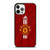 MANCHESTER UNITED FC FOOTBALL LOGO ADIDAS iPhone 12 Pro Case Cover