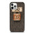 MICHAEL KORS MK LOGO PADLOCK iPhone 12 Pro Case Cover