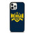 MICHIGAN WOLVERINES LOGO UNIVERSITY FOOTBALL ICON iPhone 12 Pro Case Cover