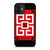 GIVENCHY PARIS RED LOGO iPhone 12 Mini Case Cover