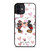 KATE SPADE NEW YORK LOGO MICKEY MINNEY MOUSE DISNEY KISS iPhone 12 Mini Case Cover
