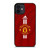 MANCHESTER UNITED FC FOOTBALL LOGO ADIDAS iPhone 12 Mini Case Cover